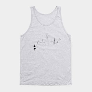 Hamburg Skyline Tank Top